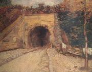 Vincent Van Gogh Roadway wtih Underpass (nn04) USA oil painting artist